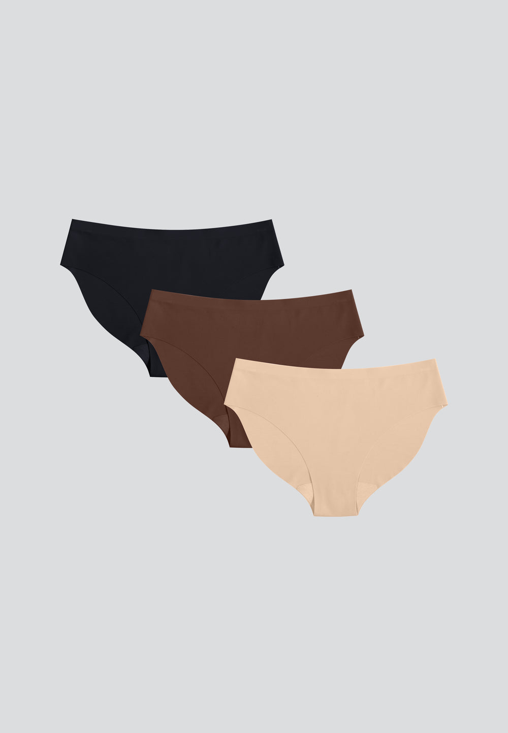 Ultra Thin Seamless Hipster Panty 3pcs