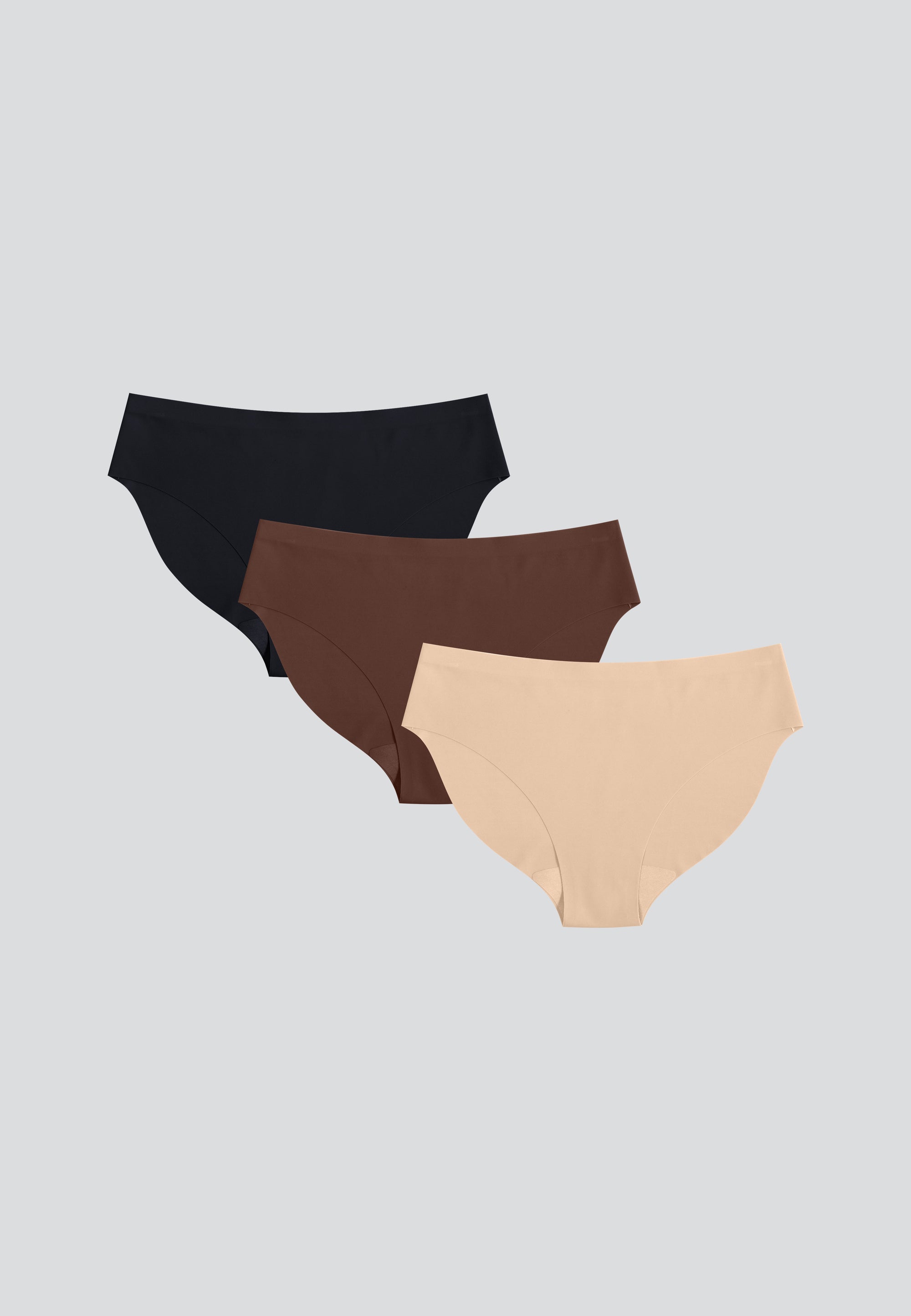 Ultra Thin Seamless Hipster Panty - 3-Pack