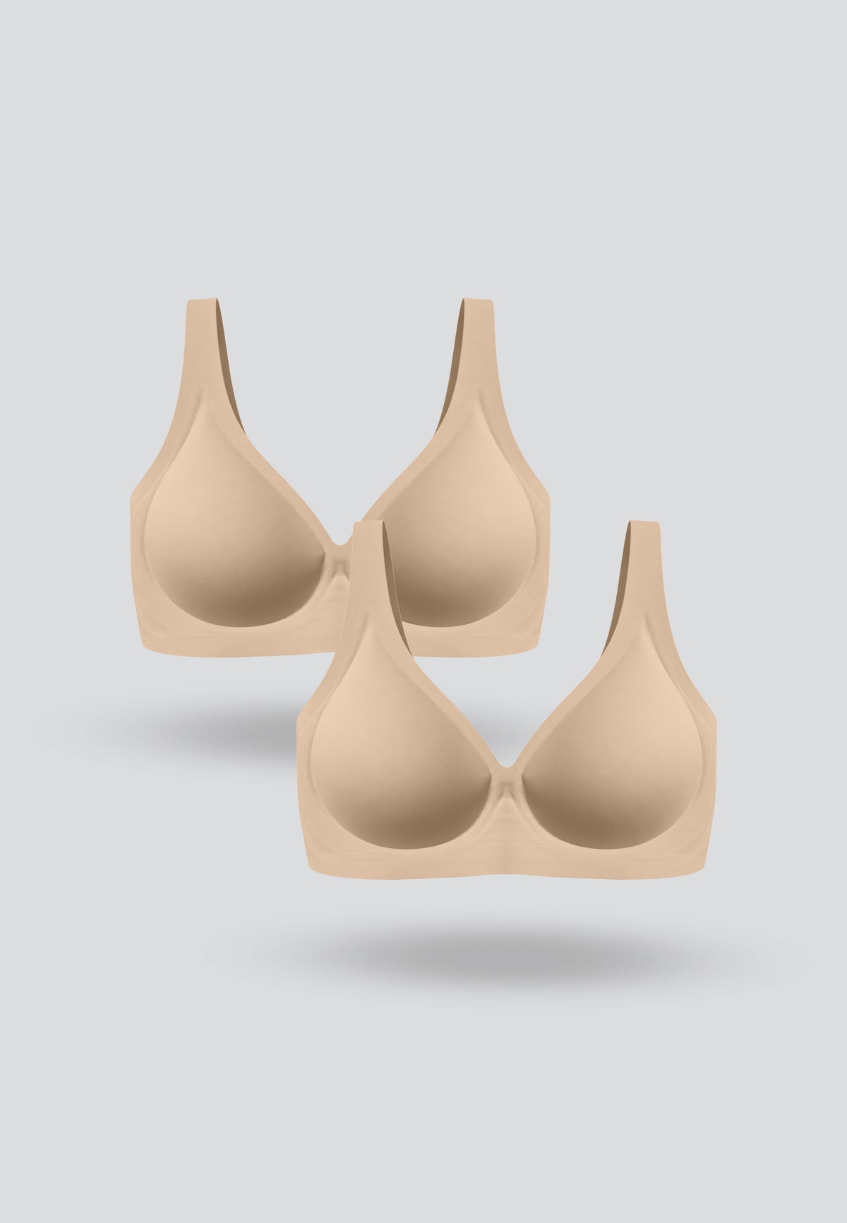 Plus Size Jelly Bra 2pcs
