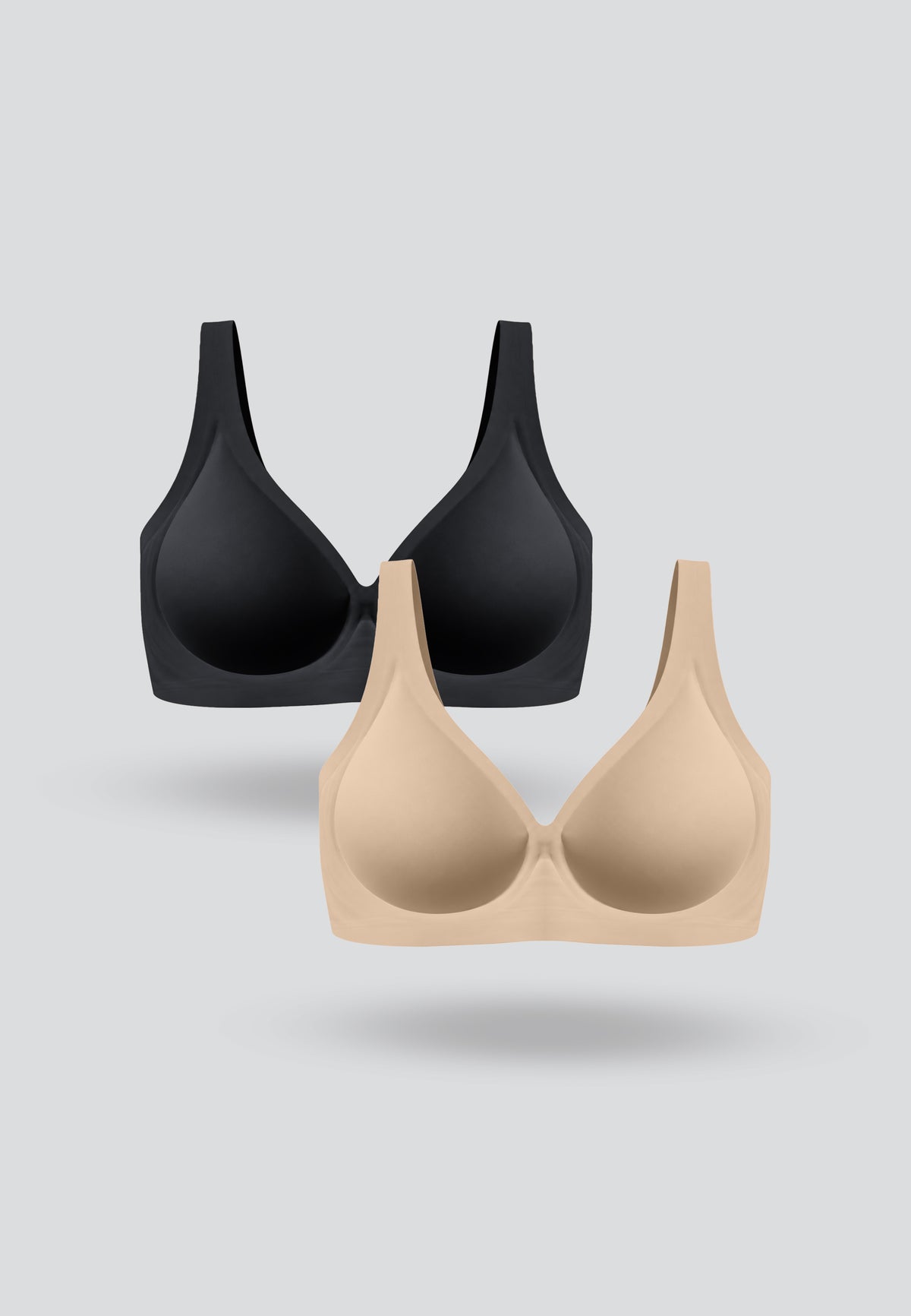 Plus Size Jelly Bra 2pcs