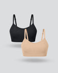 3D Wireless Bralette 2pcs