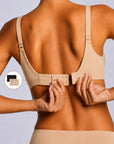 T Shirt Wireless Bra 2pcs