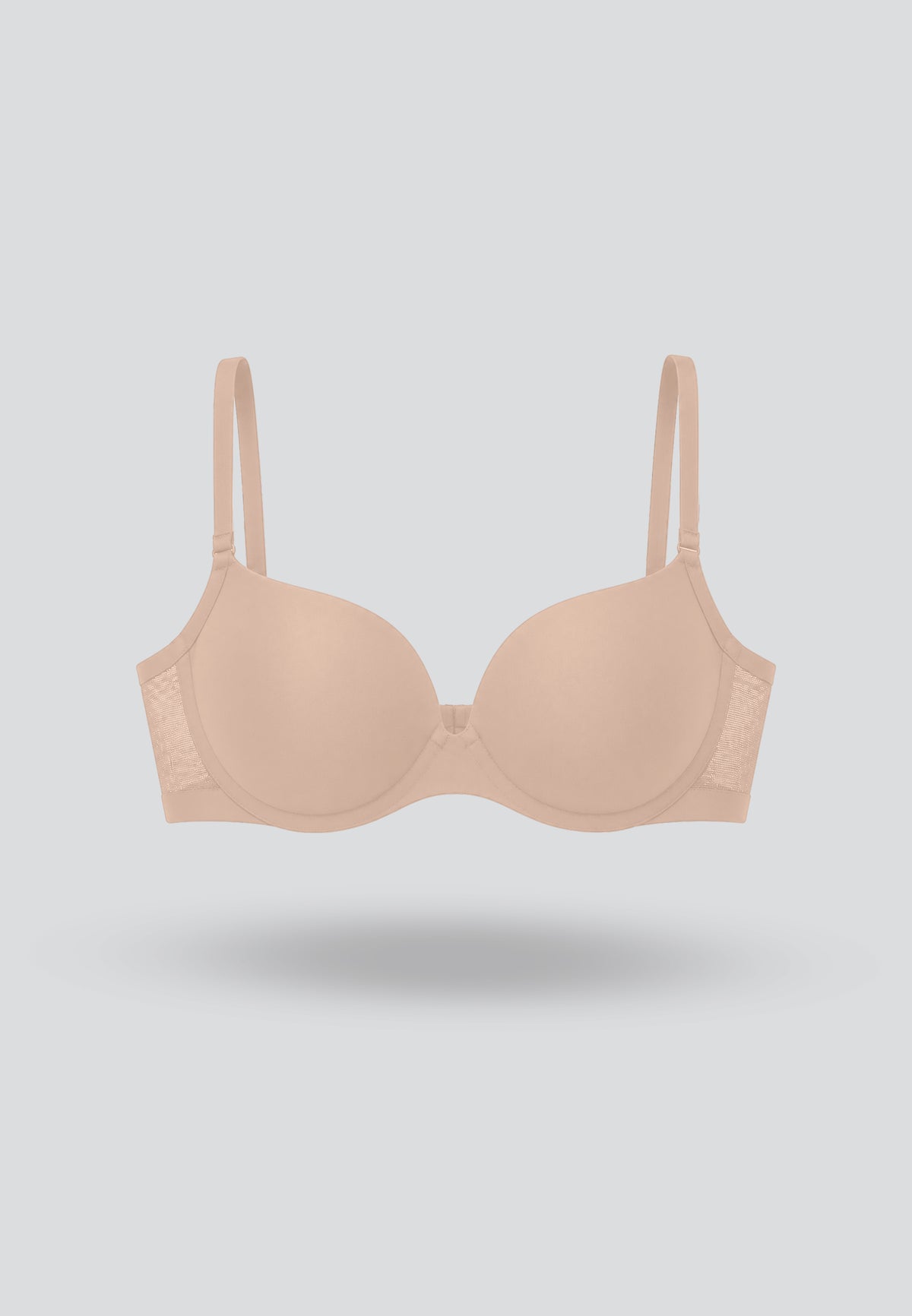 3D Push Up Mesh Bra