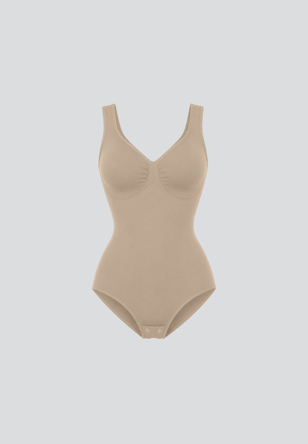 Sleeveless Plunge Bodysuit