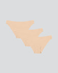 Ultra Thin Seamless Bikini Panty - 3-Pack