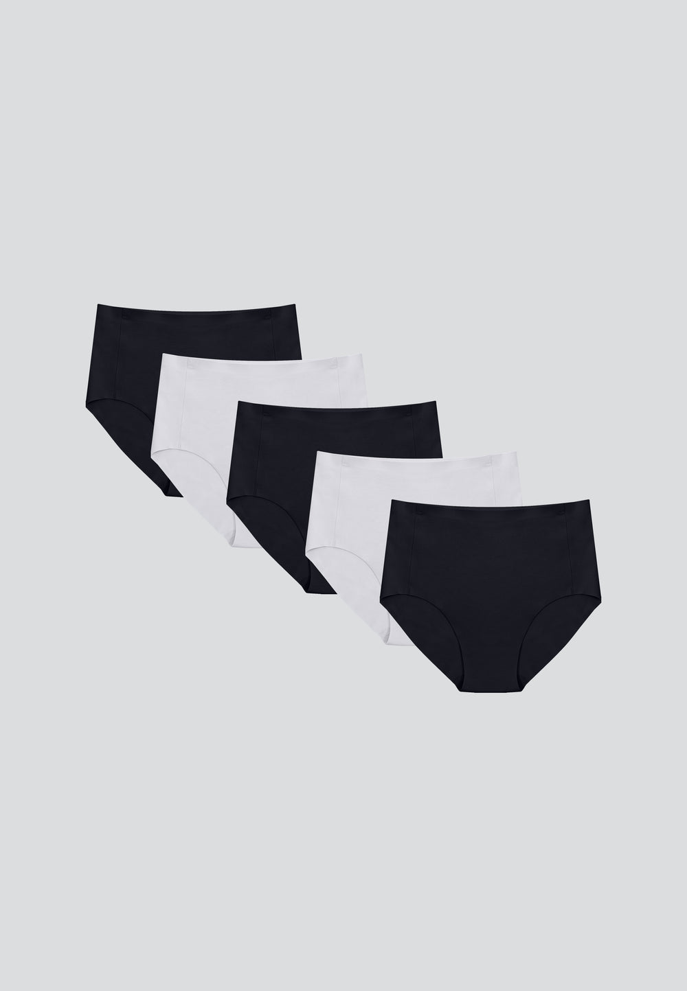 Cotton Seamless High Waist Panty 5pcs