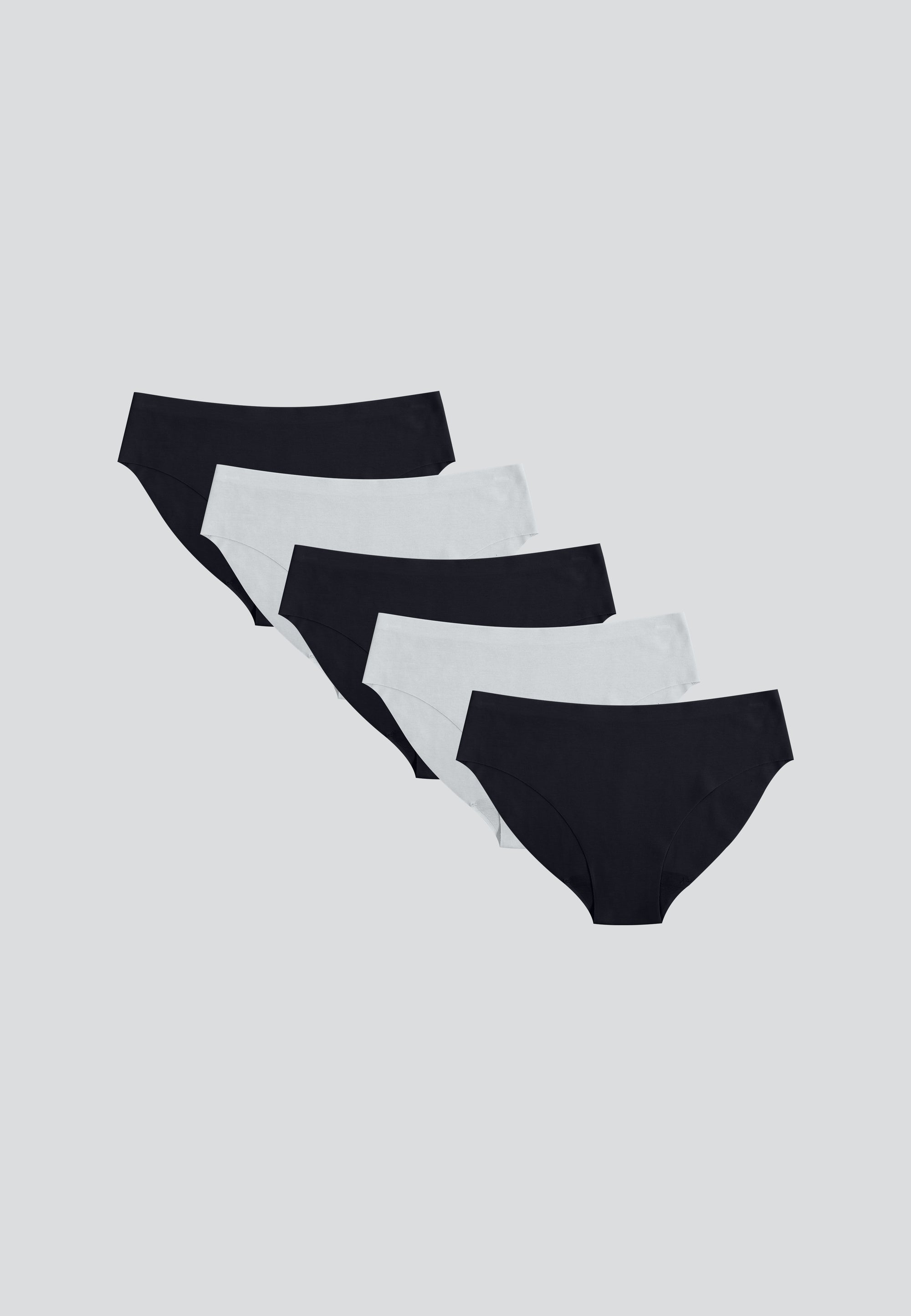 Cotton Seamless Hipster Panty - 5-Pack