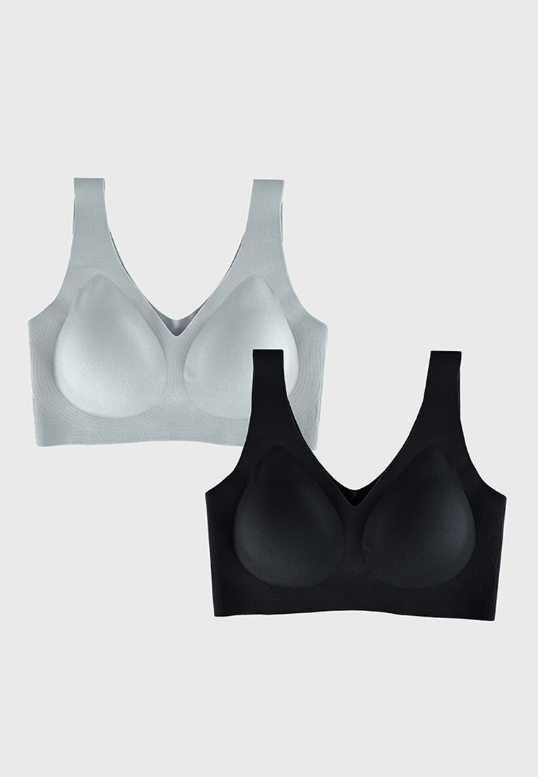 Seamless Vest Bra - 2-Pack