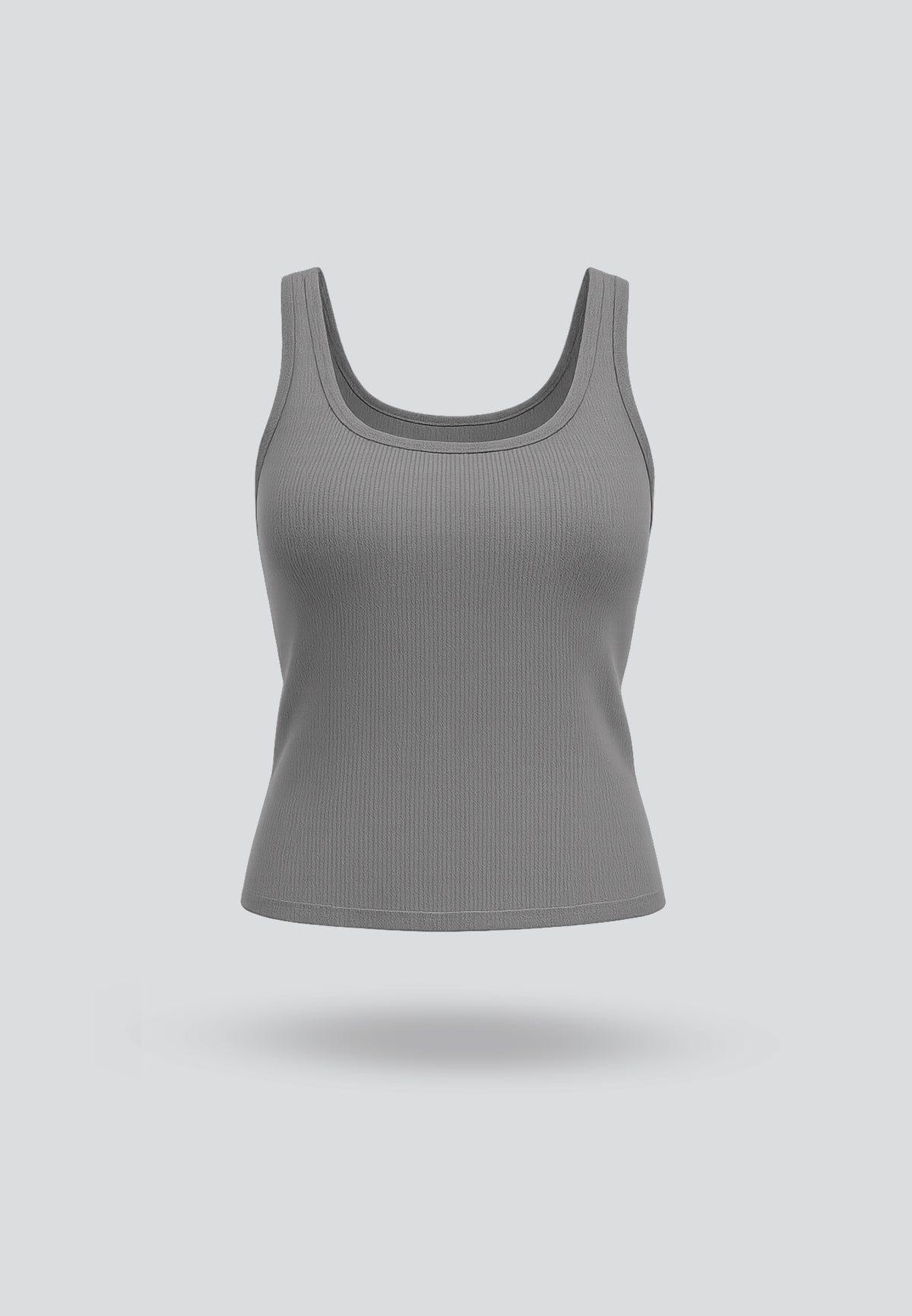 Cotton Ribbed Tank Top – Herah