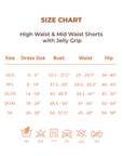 Ultra Soft High Waist Shapewear Shorts with Jelly Grip