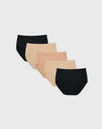 Ultra Soft Hipster Panty 5pcs