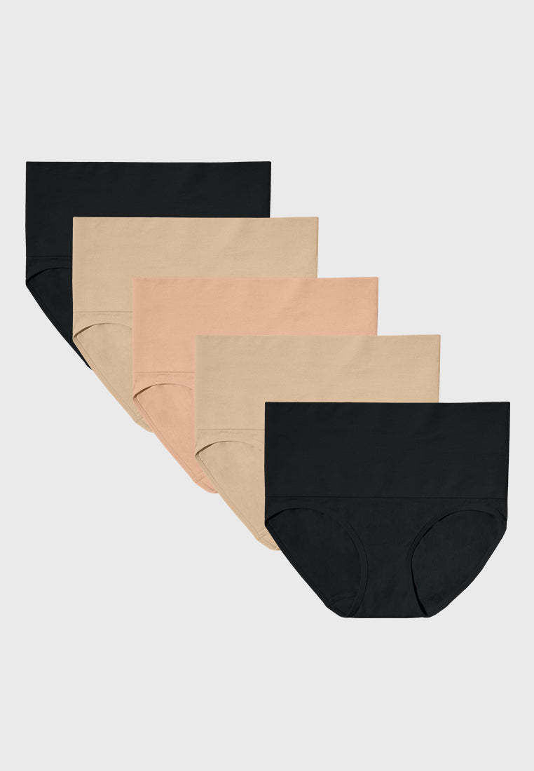 He Rah Ultra Soft Compression High Waist Panty 5pcs – Herah