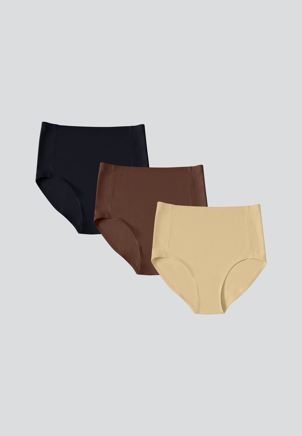 Seamless High Waist Panty 3pcs