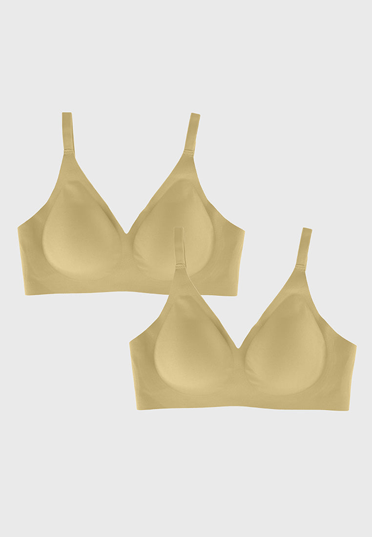 Seamless Buckle Bra - 2-Pack