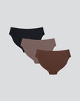Ultra Thin Seamless Hipster Panty 3pcs