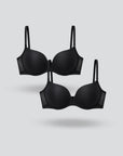 3D Push Up Mesh Bra 2pcs