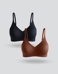 Seamless Non-Buckle Bra 2pcs
