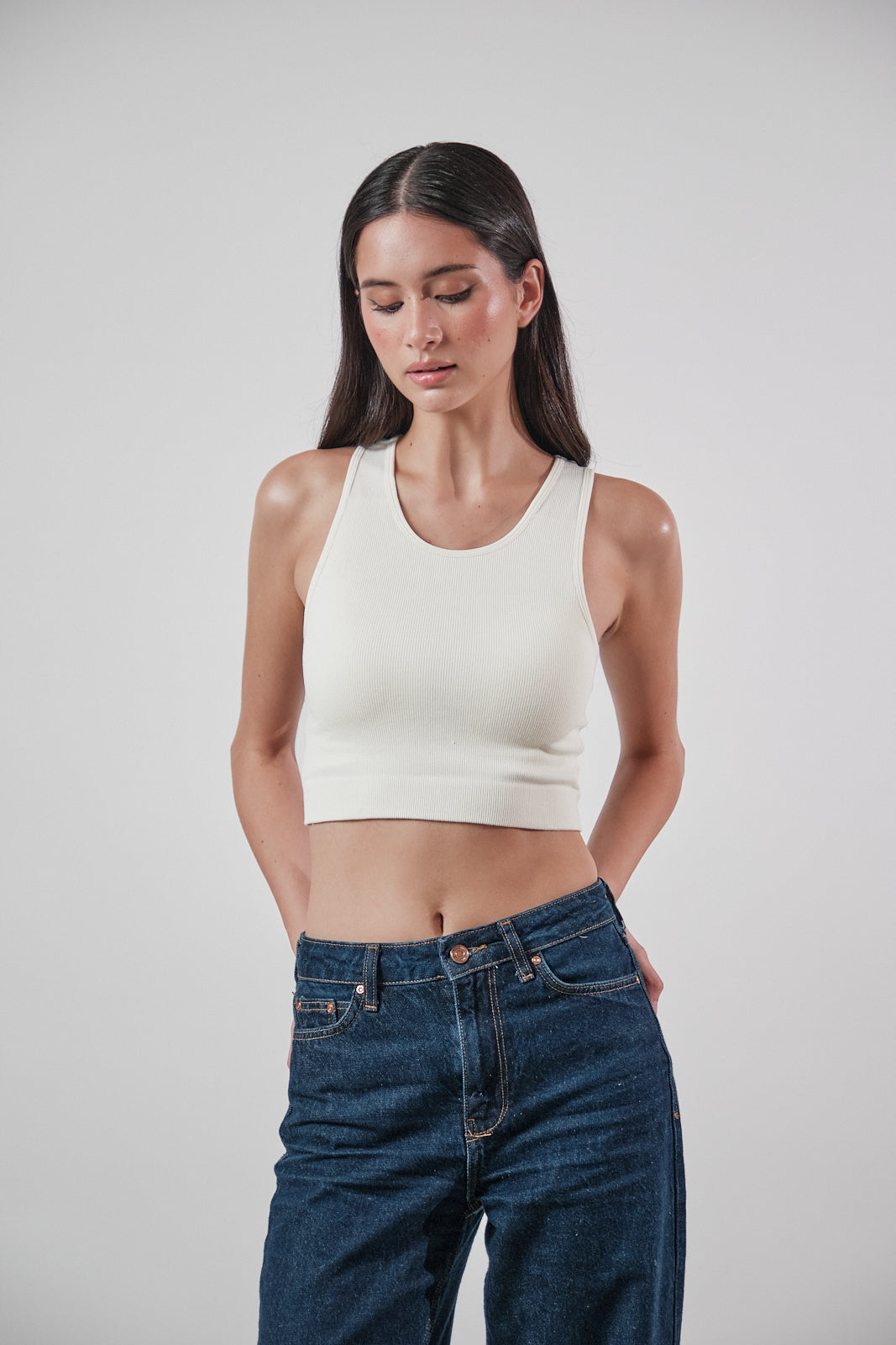 Bra Top with Built-In Pads- Single Pack