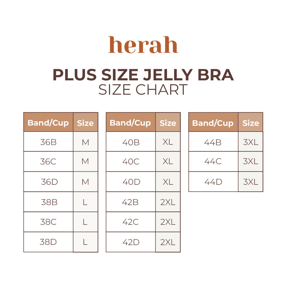 Plus Size Jelly Bra