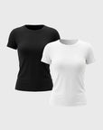 Short-Sleeve Double Lining T-Shirt 2pcs