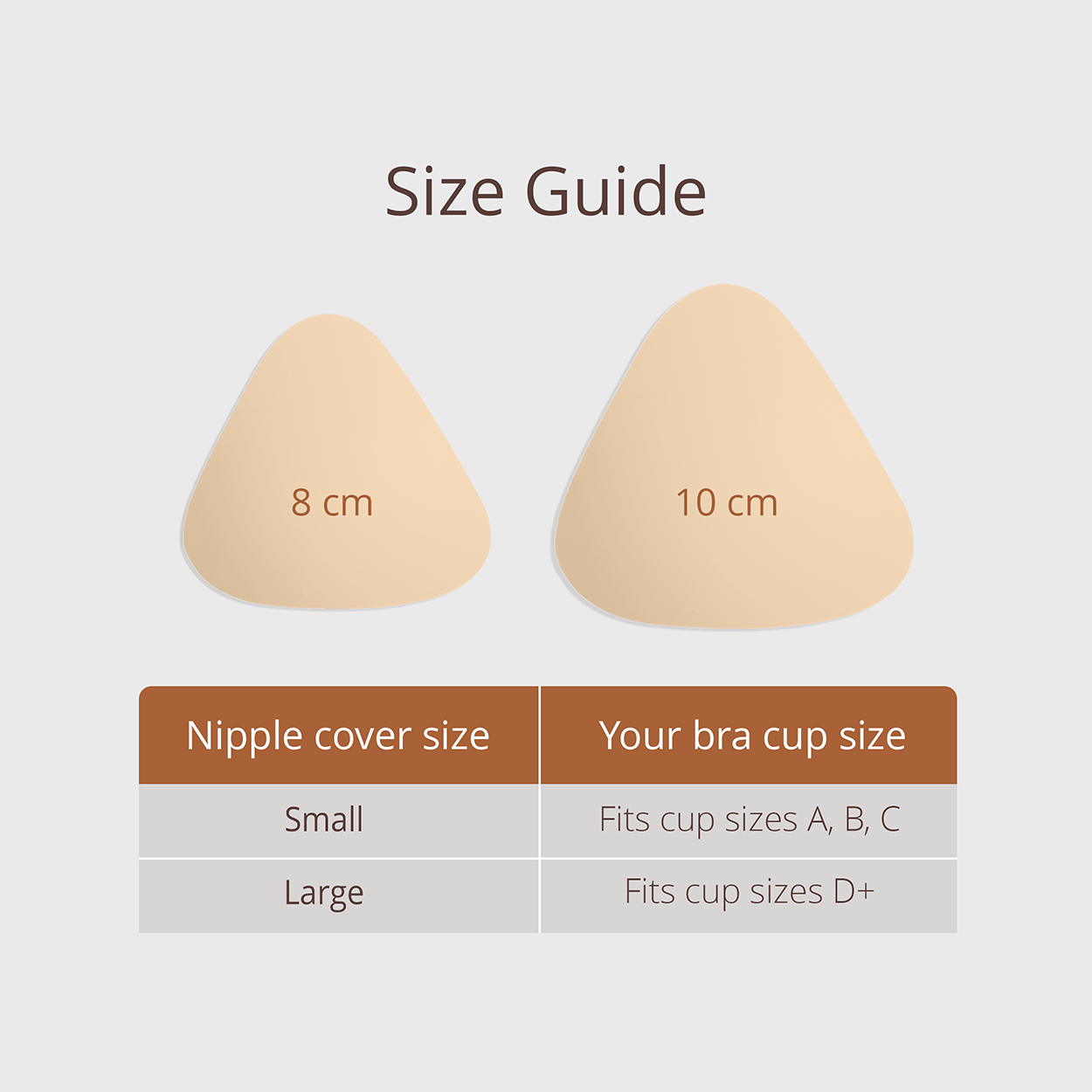 Triangle Silicone Nipple Cover