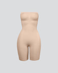 Strapless Mid-Thigh Bodysuit