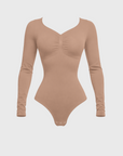 Plunge Long Sleeve Bodysuit