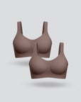 Plus Size Seamless Bra 2pcs